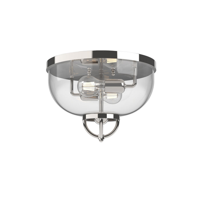 Alora FM361102PN Flush Mount, Polished Nickel