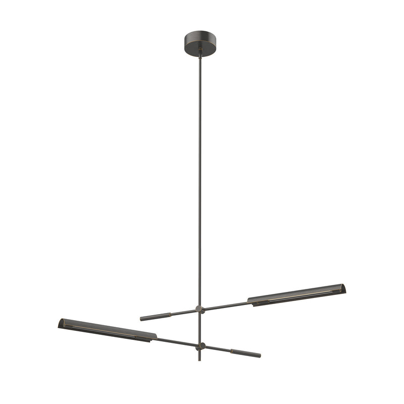 Alora MP316402UBMS LED Pendant, Metal Shade/Urban Bronze
