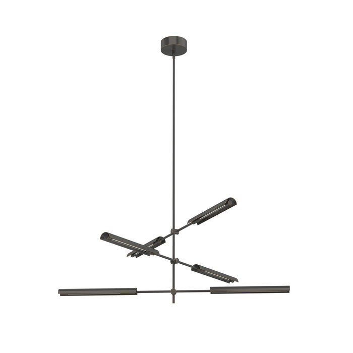 Alora MP316406UBMS LED Pendant, Metal Shade/Urban Bronze