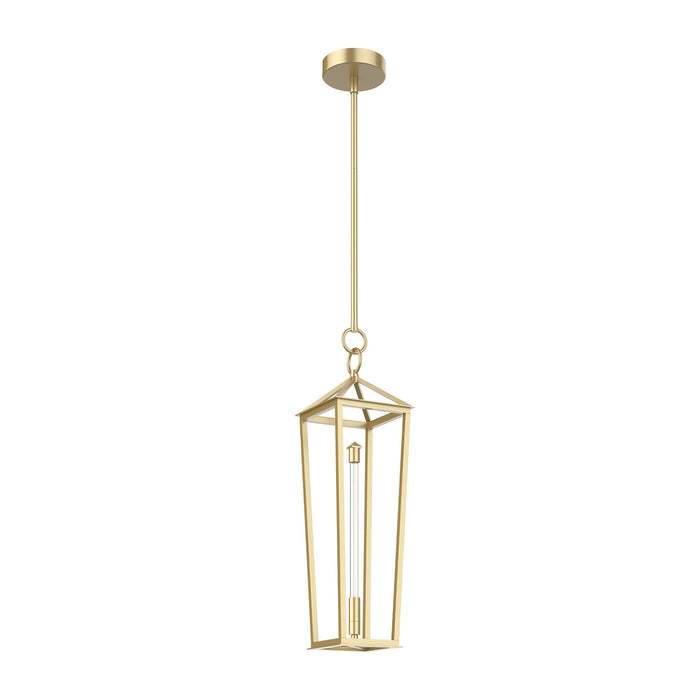 Alora PD317120NB LED Pendant, Natural Brass