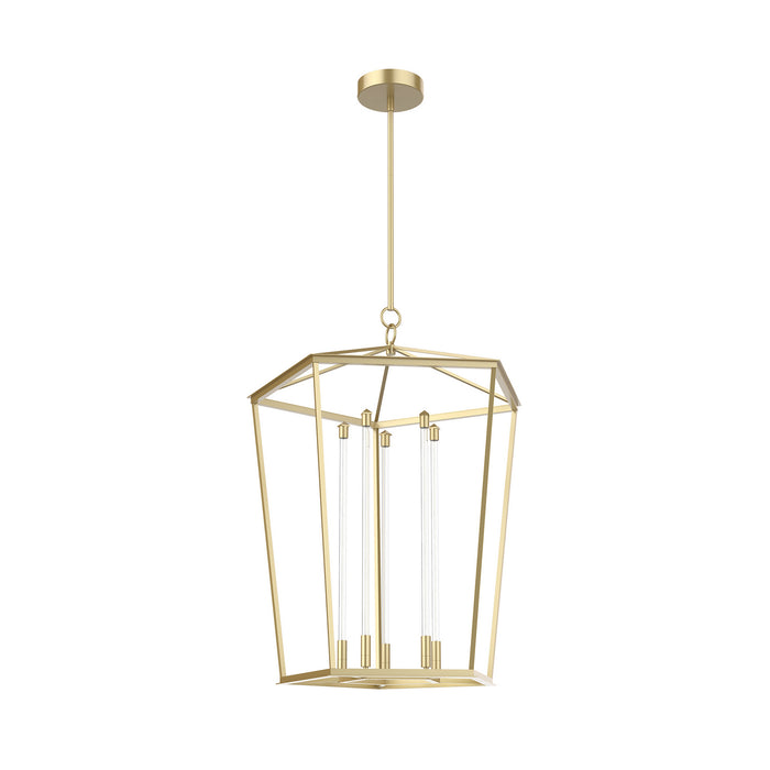 Alora PD317129NB LED Pendant, Natural Brass