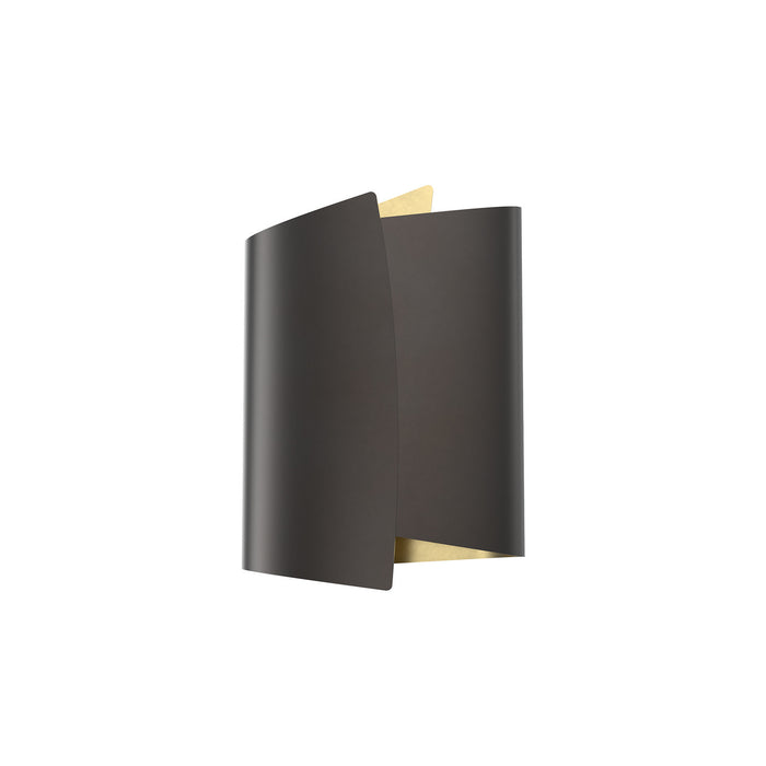 Alora WV319202UBLB Two Light Bathroom Fixture, Light Brass/Urban Bronze