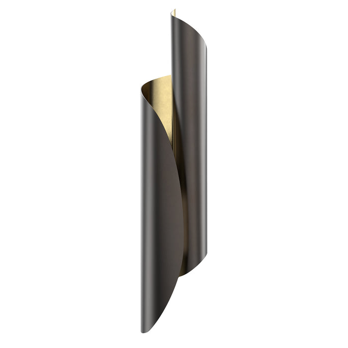 Alora WV319405UBLB Two Light Bathroom Fixture, Light Brass/Urban Bronze