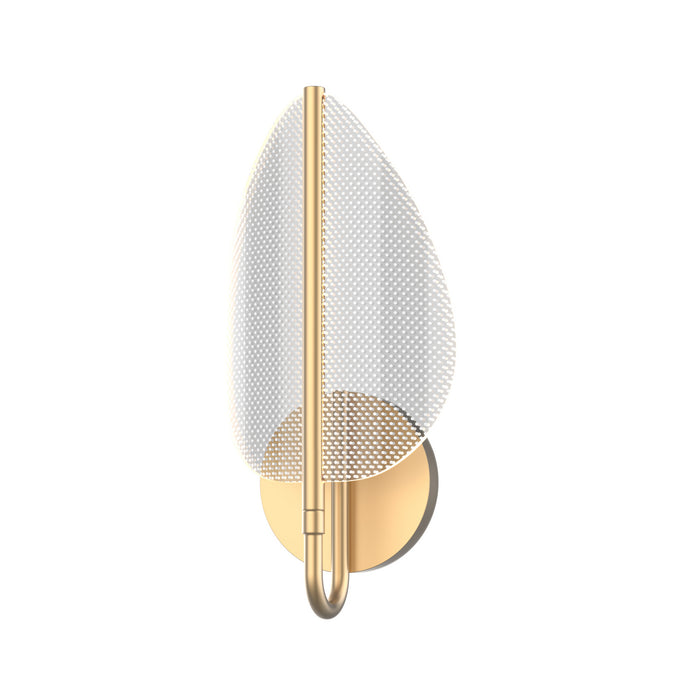 Alora WV321101NB LED Bathroom Fixture, Natural Brass