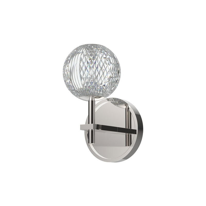 Alora WV321201PN LED Bathroom Fixture, Polished Nickel