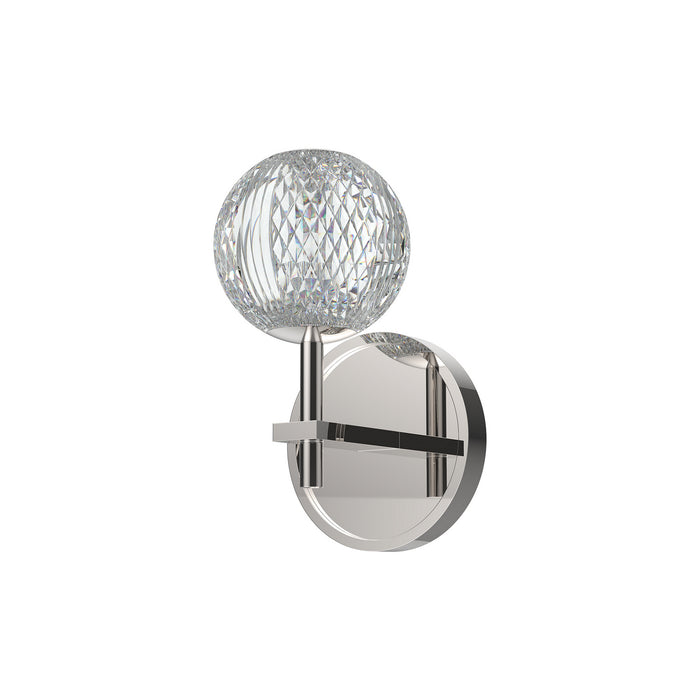 Alora WV321201PN LED Bathroom Fixture, Polished Nickel