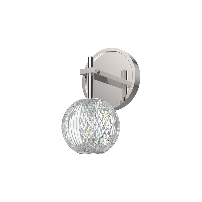 Alora WV321201PN LED Bathroom Fixture, Polished Nickel