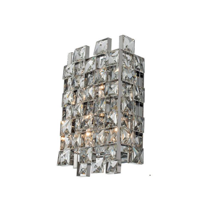 Allegri 036621-010-FR001 Three Light Wall Sconce, Polished Chrome