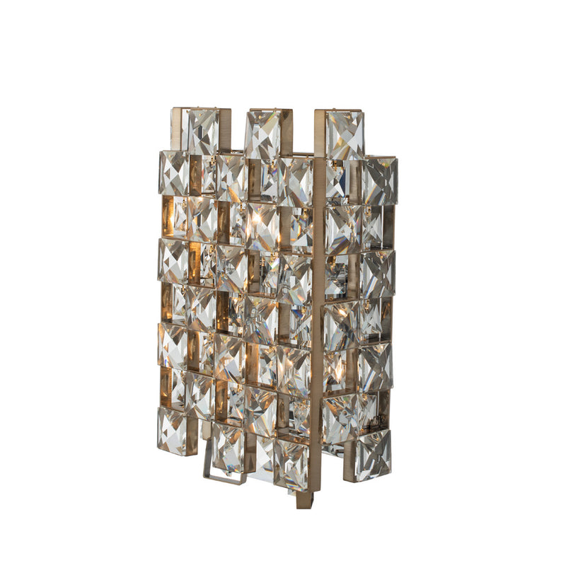 Allegri 036621-038-FR001 Three Light Wall Sconce, Brushed Champagne Gold