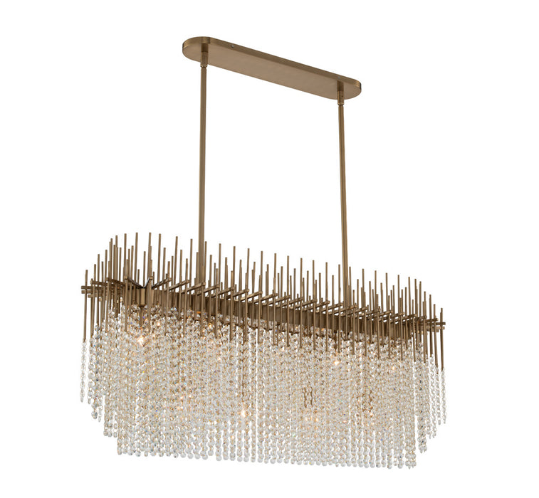 Allegri 037661-038-FR001 Island Pendant, Brushed Champagne Gold