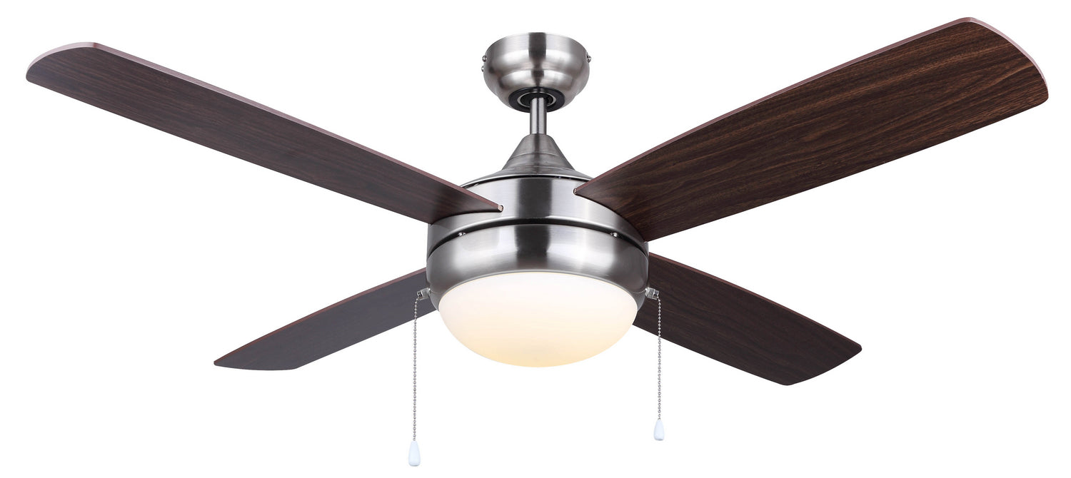 Canarm CF48LAW4BN Ceiling Fan, Brushed Nickel