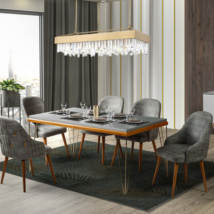 Zeev Lighting CD10239-12-AGB 12 Light Chandelier, Aged Brass