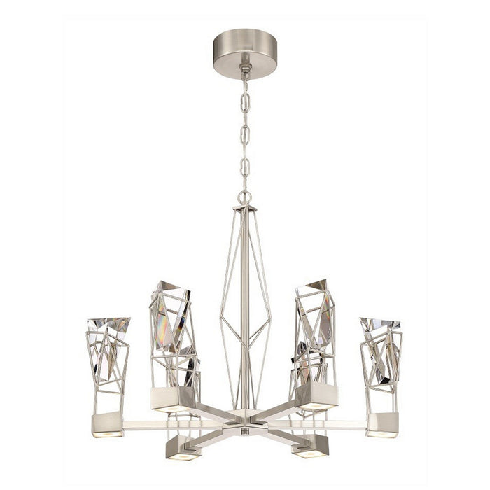Zeev Lighting CD10253-LED-SN LED Chandelier, Satin Nickel