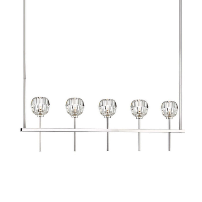 Zeev Lighting CD10269-5-PN Five Light Chandelier, Polished Nickel