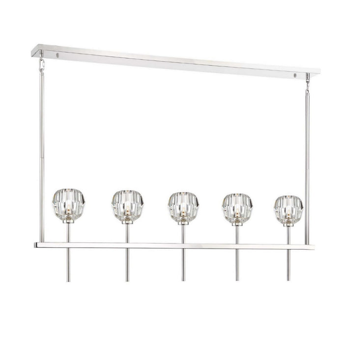 Zeev Lighting CD10269-5-PN Five Light Chandelier, Polished Nickel