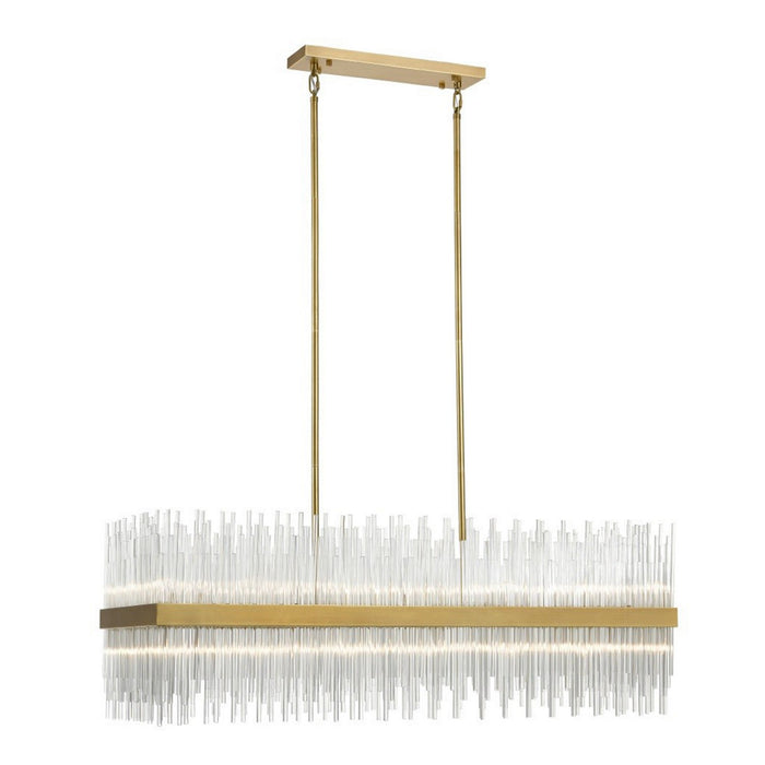 Zeev Lighting CD10314-32-AGB 32 Light Chandelier, Aged Brass