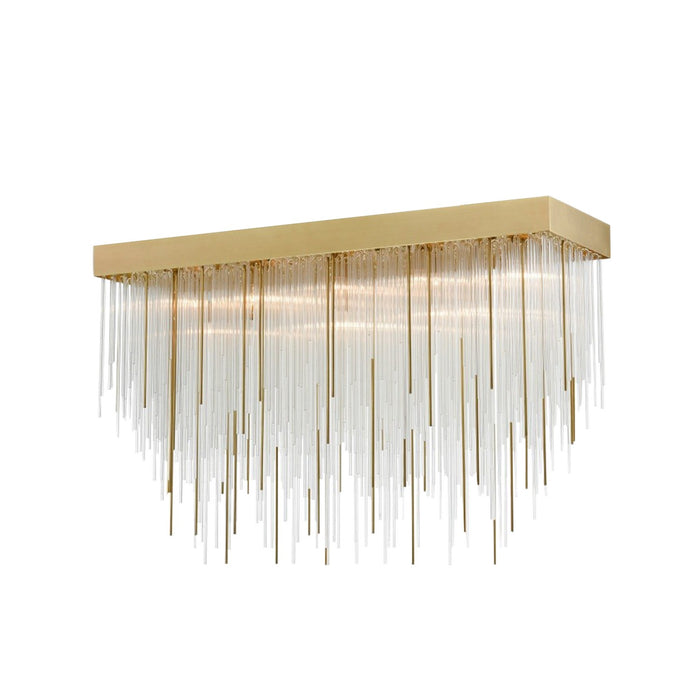 Zeev Lighting CD10330-17-AGB 17 Light Chandelier, Aged Brass