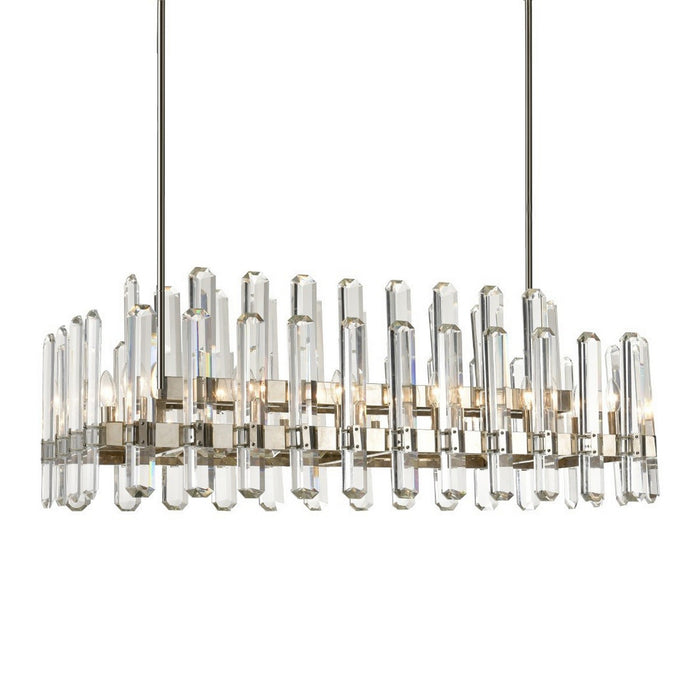 Zeev Lighting CD10333-14-PN 14 Light Chandelier, Polished Nickel