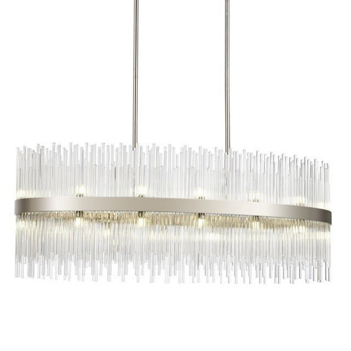 Zeev Lighting CD10383-24-PN 24 Light Chandelier, Polished Nickel