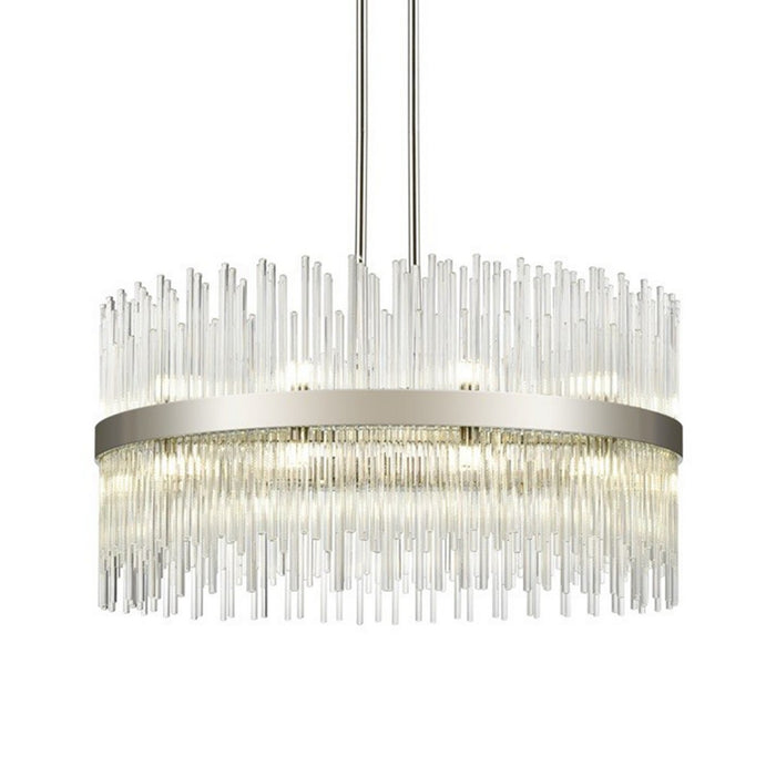 Zeev Lighting CD10384-22-PN 22 Light Chandelier, Polished Nickel