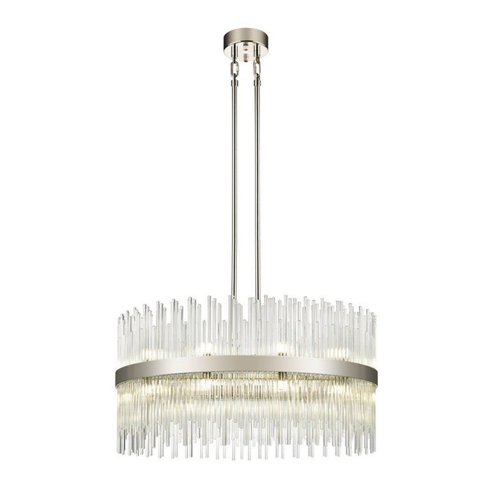 Zeev Lighting CD10384-22-PN 22 Light Chandelier, Polished Nickel