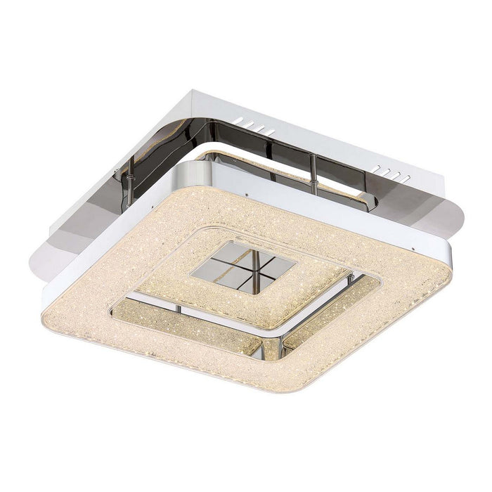 Zeev Lighting FM60043-LED-CH LED Flush Mount, Chrome