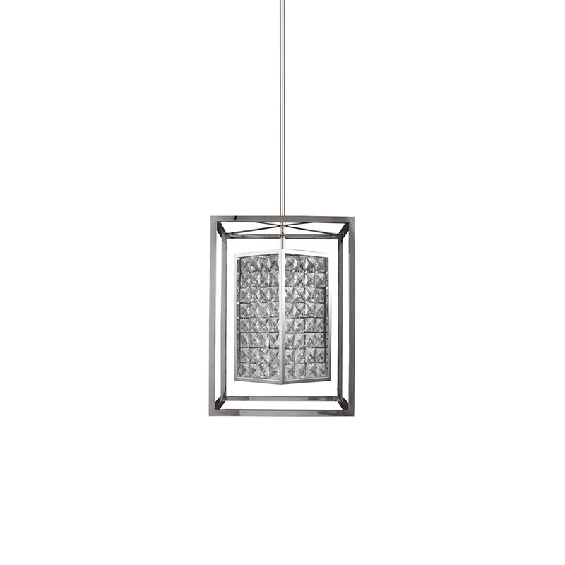 Zeev Lighting MP40013-1-SS One Light Mini Pendant, Stainless Steel