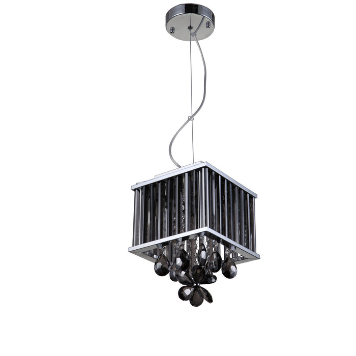 Zeev Lighting MP40020-4-CH-SM Four Light Mini Pendant, Chrome
