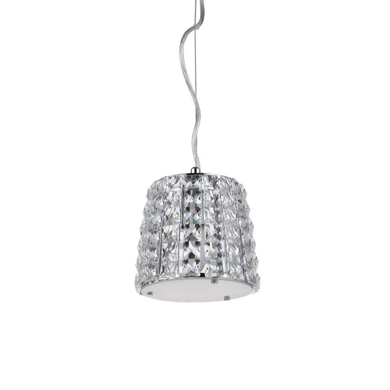 Zeev Lighting MP40022-1-CH One Light Mini Pendant, Chrome