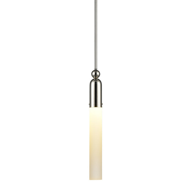 Zeev Lighting MP40038-1-PN One Light Mini Pendant, Polished Nickel