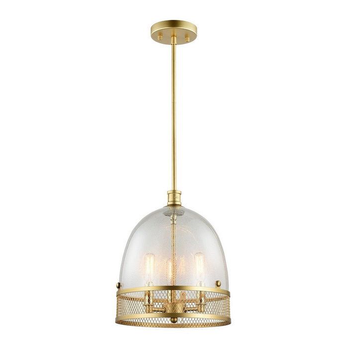 Zeev Lighting P30035-3-MGD Three Light Pendant, Matte Gold