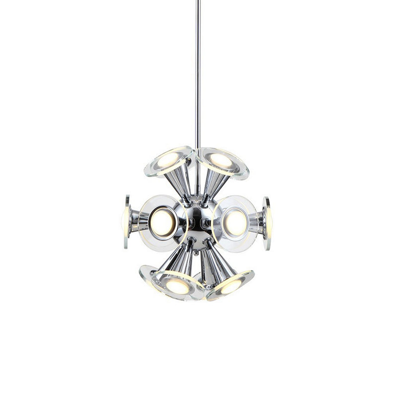 Zeev Lighting P30054-LED-CH LED Pendant, Chrome