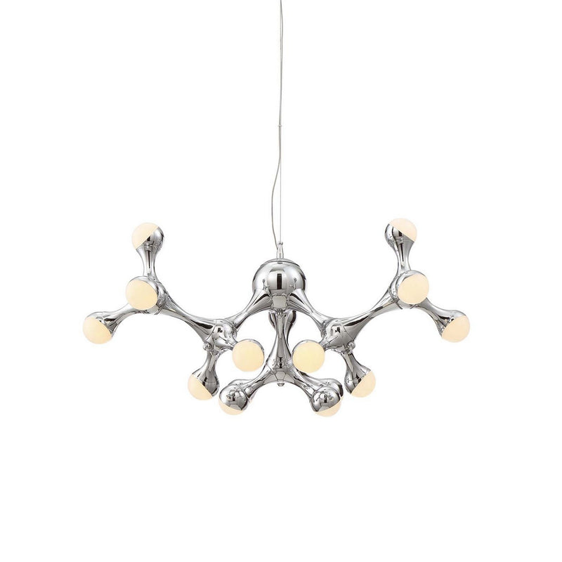 Zeev Lighting P30073-LED-CH LED Pendant, Chrome