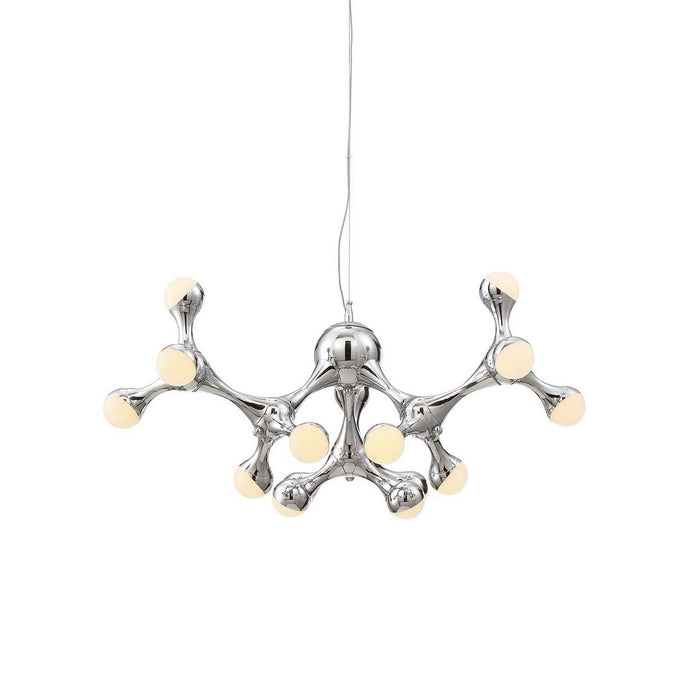 Zeev Lighting P30073-LED-CH LED Pendant, Chrome