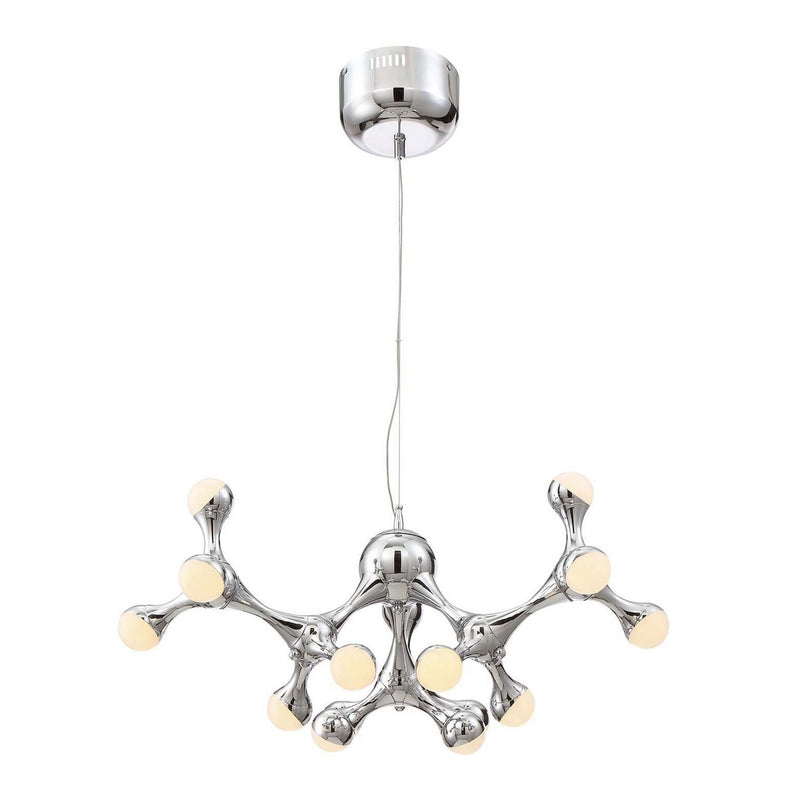 Zeev Lighting P30073-LED-CH LED Pendant, Chrome