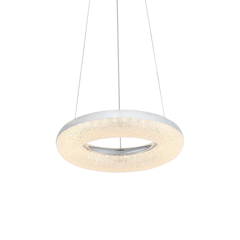 Zeev Lighting P30088-LED-CH LED Pendant, Chrome
