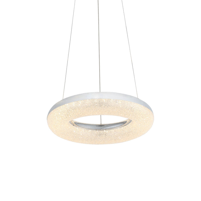 Zeev Lighting P30088-LED-CH LED Pendant, Chrome