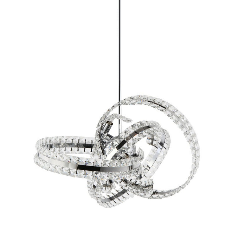 Zeev Lighting P30092-6-CH Six Light Pendant, Chrome