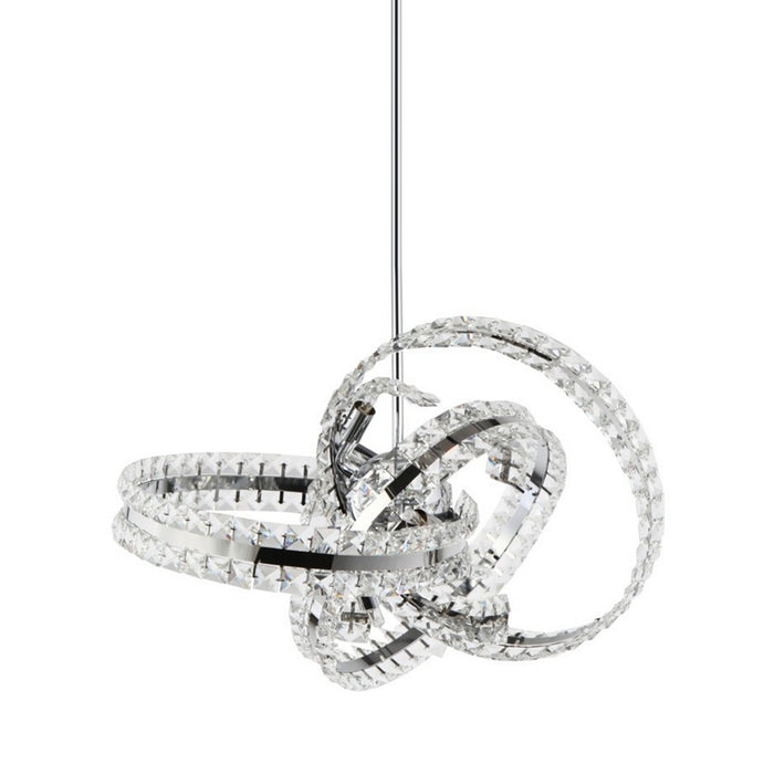 Zeev Lighting P30092-6-CH Six Light Pendant, Chrome