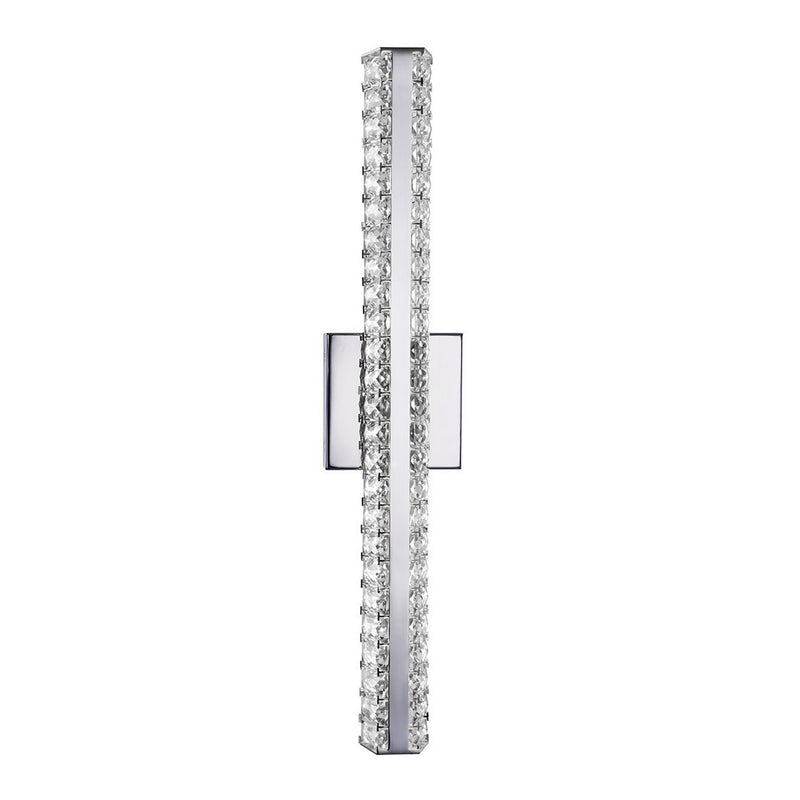 Zeev Lighting WS70016-LED-CH-D LED Vanity Light, Chrome