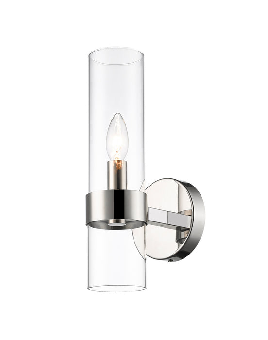 Z-Lite 4008-1S-PN One Light Wall Sconce, Polished Nickel