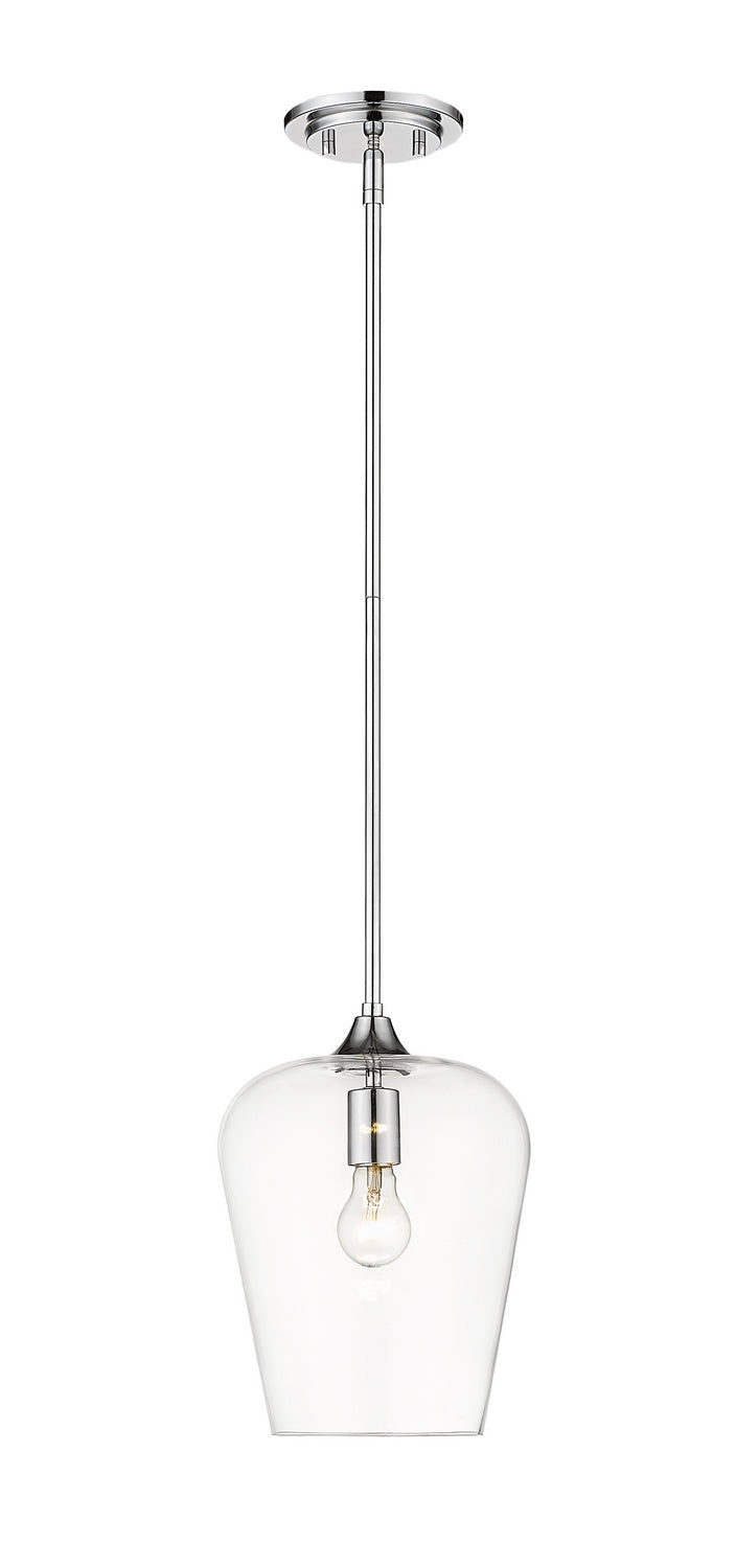 Z-Lite 473P9-CH One Light Pendant, Chrome