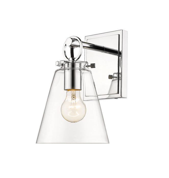 Z-Lite 483-1S-CH One Light Wall Sconce, Chrome