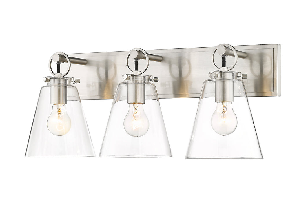 Z-Lite 483-3V-BN Three Light Vanity, Brushed Nickel