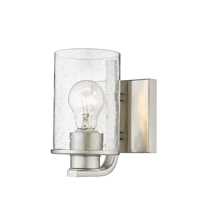 Z-Lite 492-1S-BN One Light Wall Sconce, Brushed Nickel
