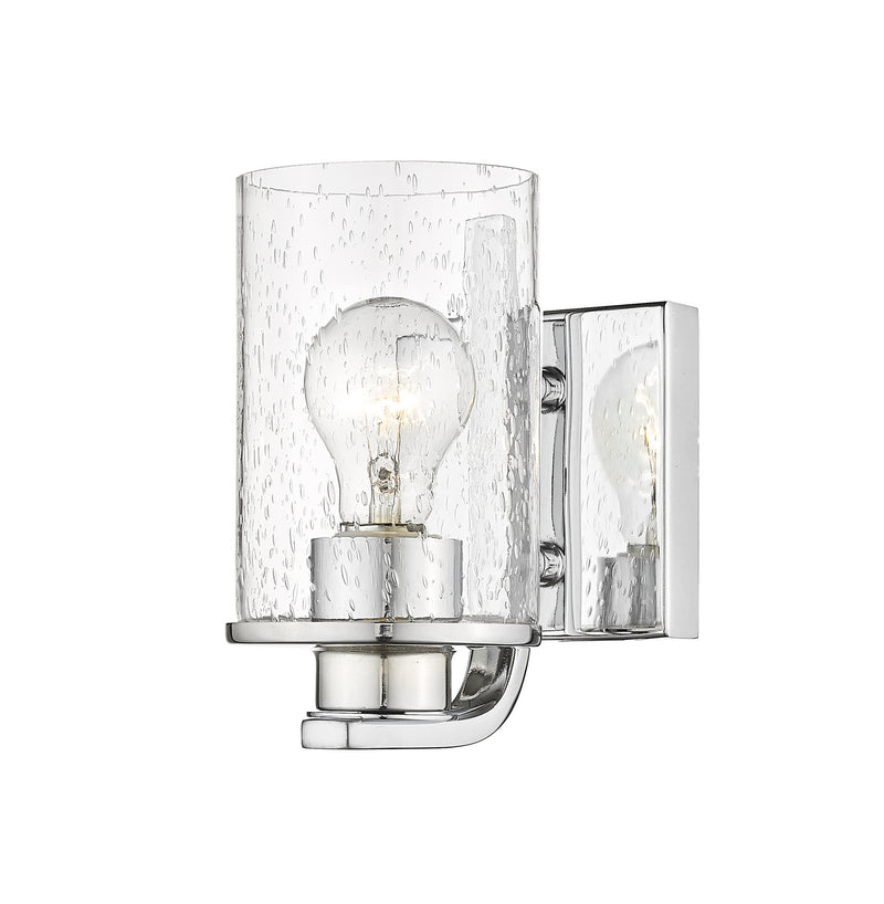 Z-Lite 492-1S-CH One Light Wall Sconce, Chrome