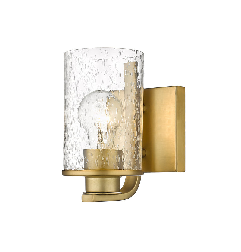Z-Lite 492-1S-OBR One Light Wall Sconce, Olde Brass