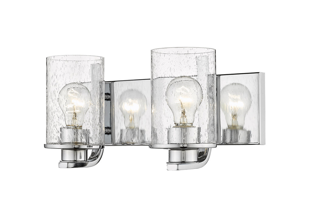 Z-Lite 492-2V-CH Two Light Vanity, Chrome