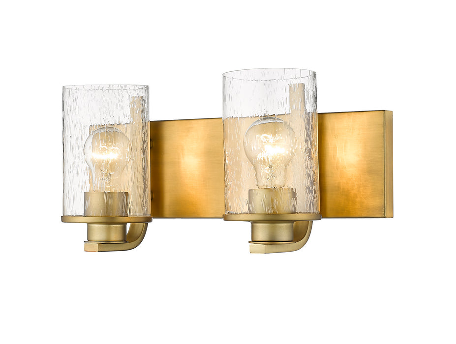 Z-Lite 492-2V-OBR Two Light Vanity, Olde Brass