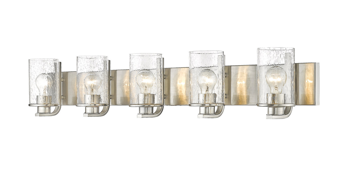 Z-Lite 492-5V-BN Five Light Vanity, Brushed Nickel